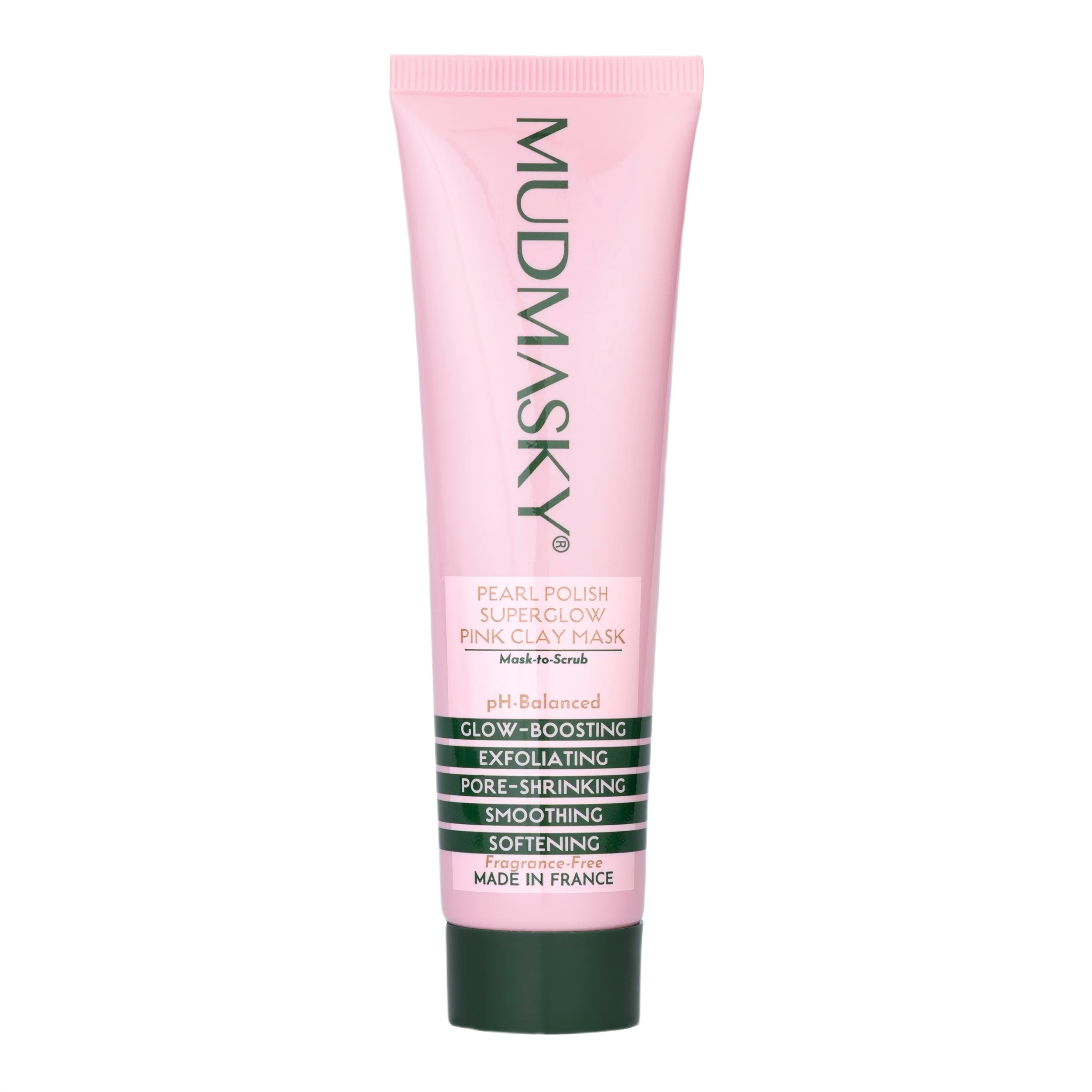 Pearl Polish Superglow Pink Clay Mask – Mudmasky USA