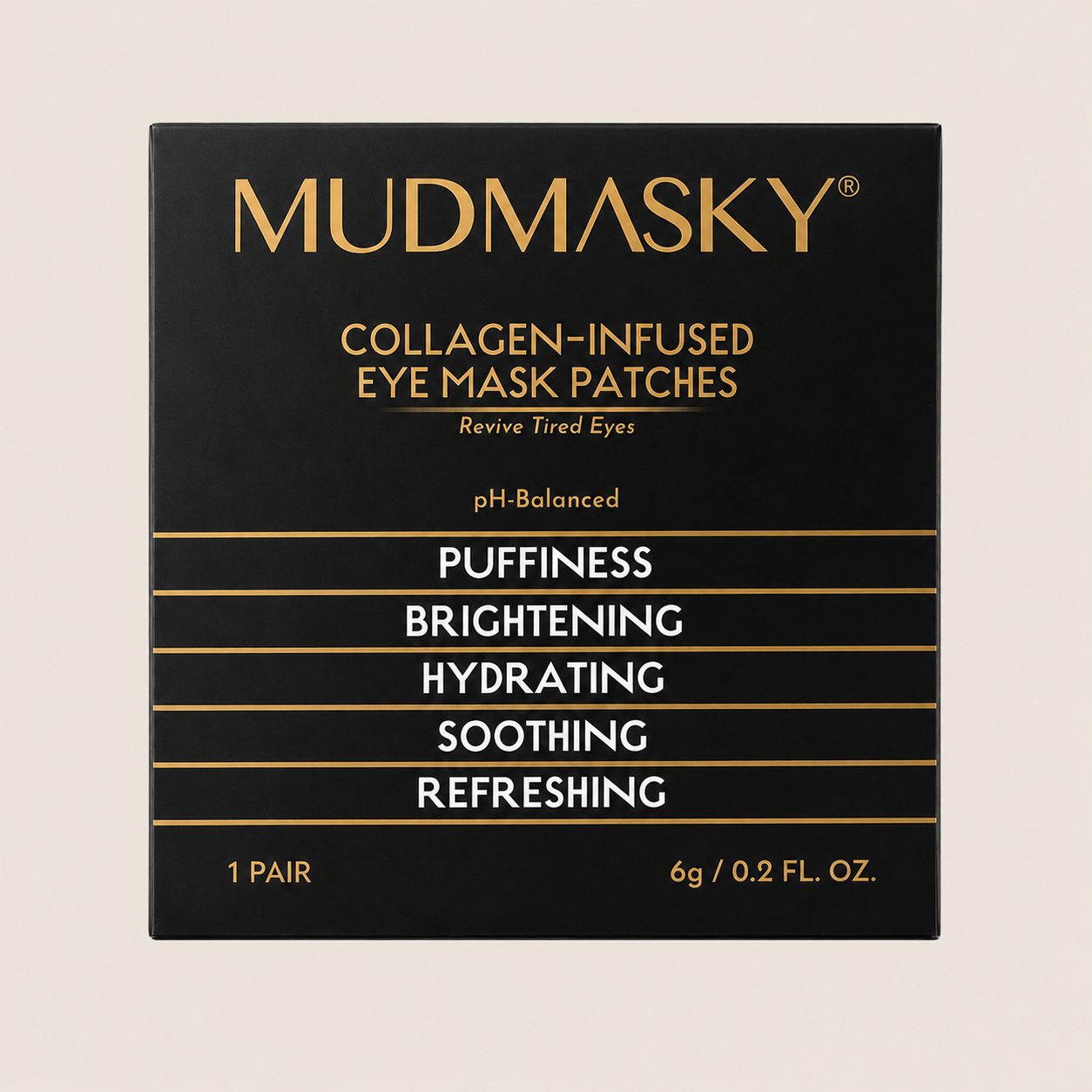 Collagen-Infused Eye Mask Patches
