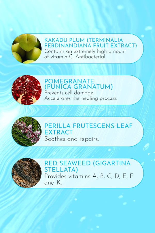 Vitamin-infused Eye Serum: Oil-free hydration with Vitamin C + K and marine botanicals