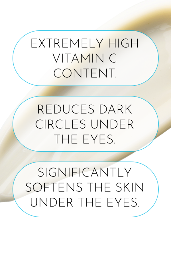 Vitamin-infused Eye Serum: Oil-free hydration with Vitamin C + K and marine botanicals